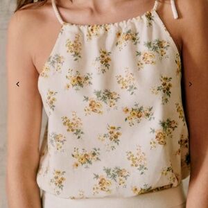 Sezane Gill Blouse Small Flowers - Size 8